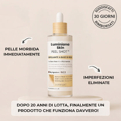 Peel Shot Coreano – Elimina le Impurità ed Esalta la Tua Pelle